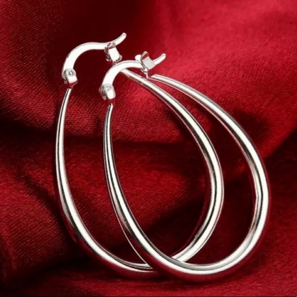 SP Hoop Earrings brand new - Picture 2 of 3